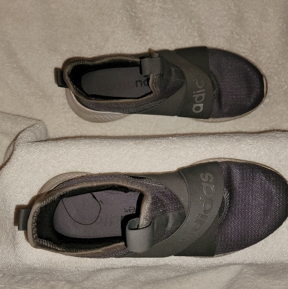 Grey adidas women's size 5.5 - Picture 4 of 4